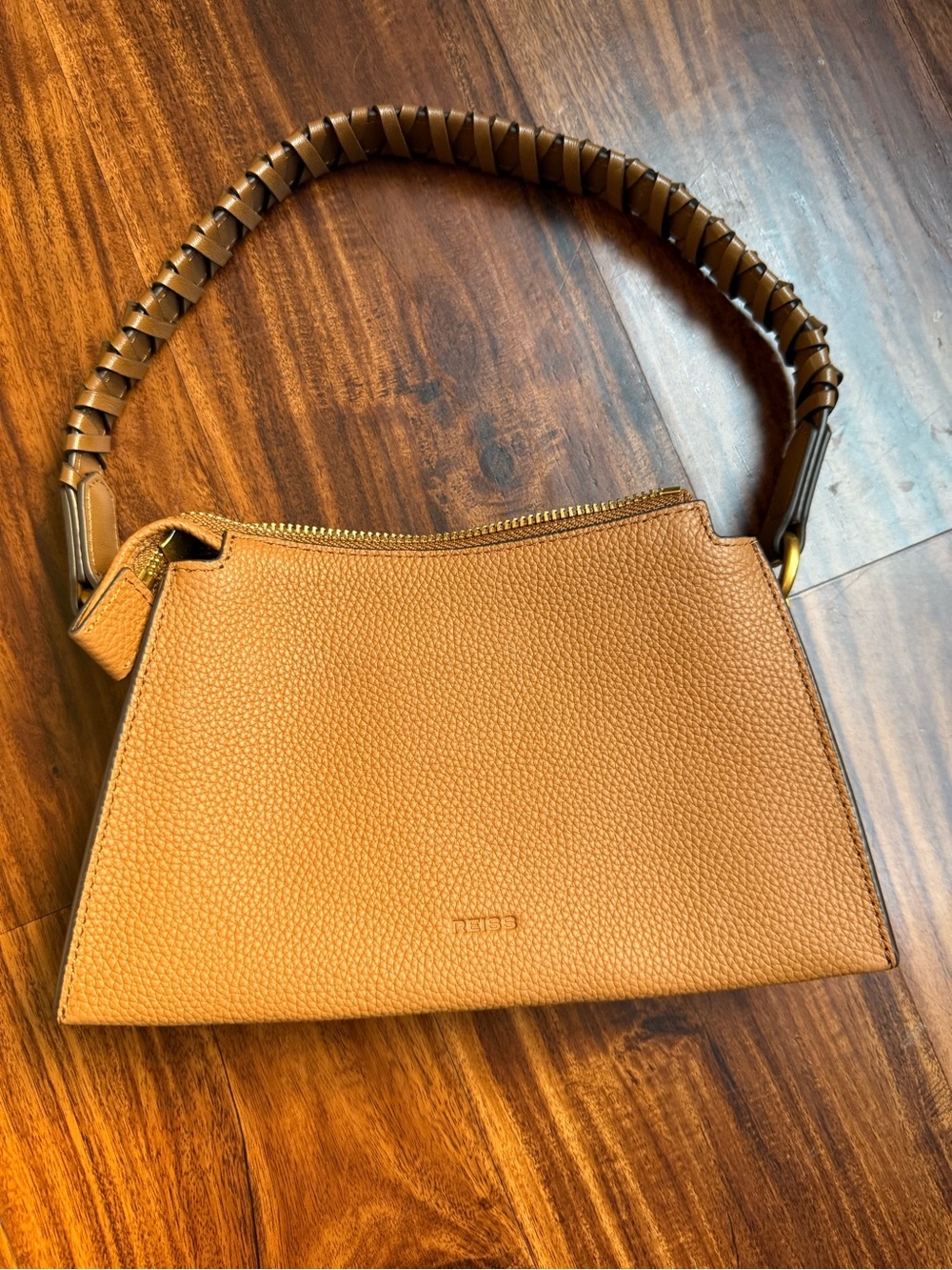 REISS Women’s Suede & Leather Shoulder Bag - Picture 10 of 11
